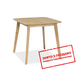 Стіл обідній Signal Mosso III 80x80 Дуб...